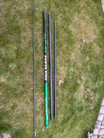 Vaste stok sensas power king 8 meter, Watersport en Boten, Ophalen of Verzenden, Zo goed als nieuw, Vaste hengel