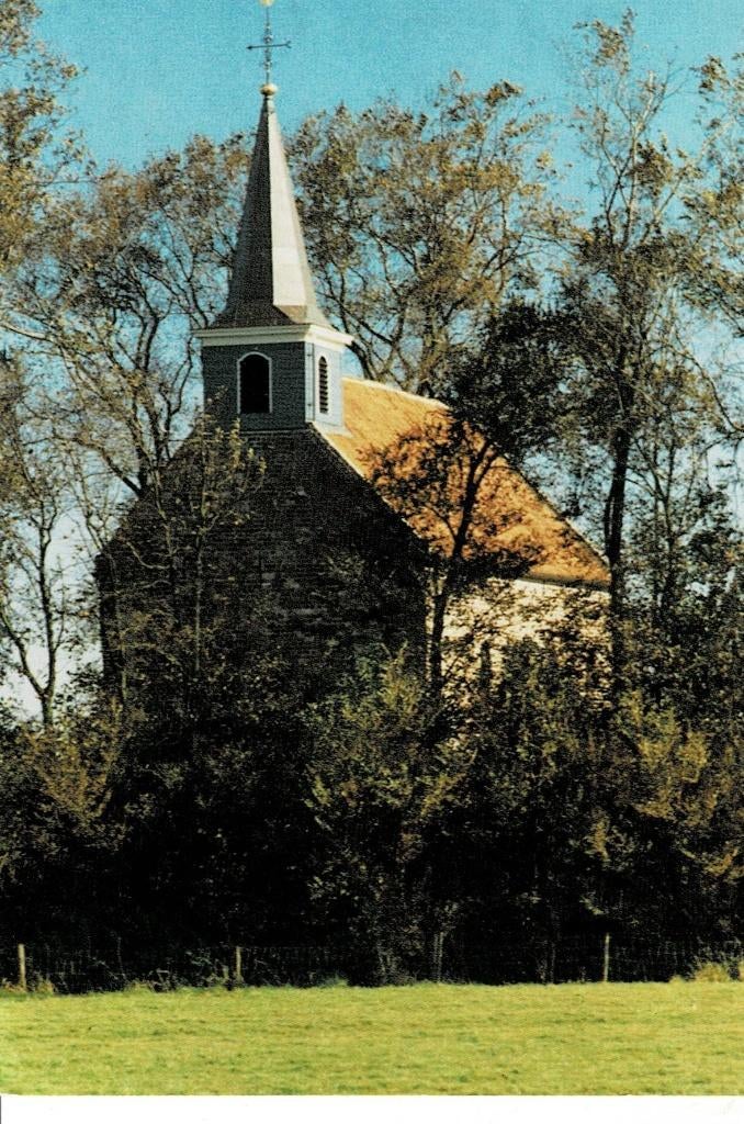 Bornwird, Kerk, Ophalen of Verzenden, Ongelopen, Friesland