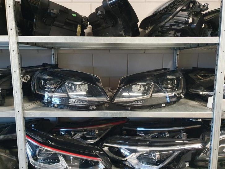 VW Golf 7.5 LED koplampen unit, Auto-onderdelen, Verlichting, Volkswagen, Gebruikt, Ophalen of Verzenden