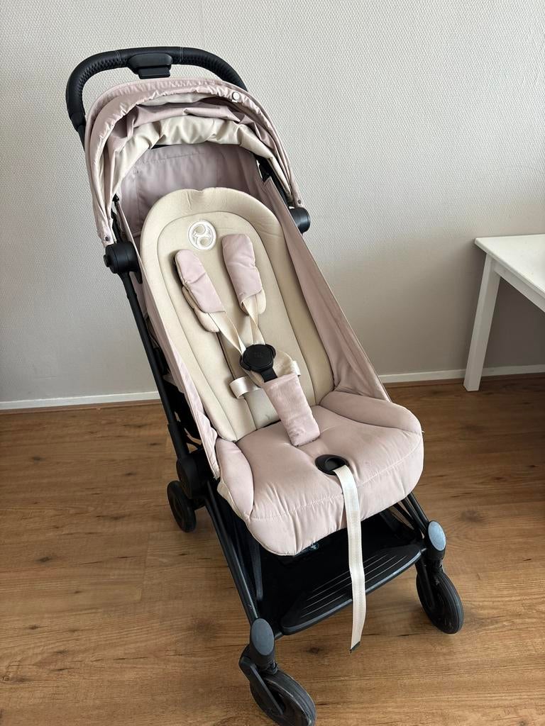 Cybex coya beige, Kinderen en Baby's, Buggy's, Ophalen, Gebruikt, Regenhoes