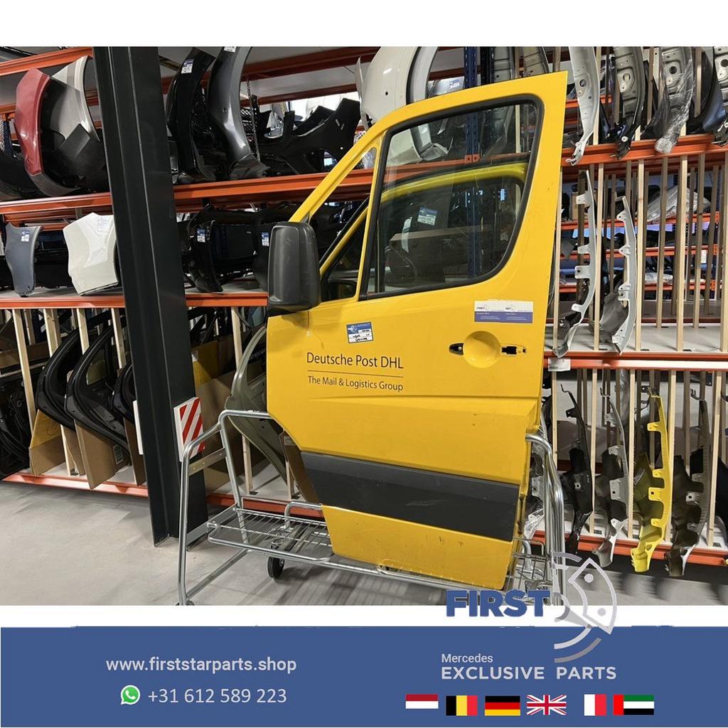 W906 SPRINTER DEUR LINKS VOOR COMPLEET PORTIER LINKSVOOR Mer, Auto-onderdelen, Carrosserie en Plaatwerk, Gebruikt, -, Deur, Voor
