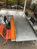 RVS werkblad keukenblad, Ophalen of Verzenden, Zo goed als nieuw