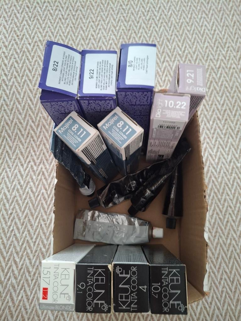 Professionele haarverf, meerdere merken, Ophalen, Zo goed als nieuw, Overige typen