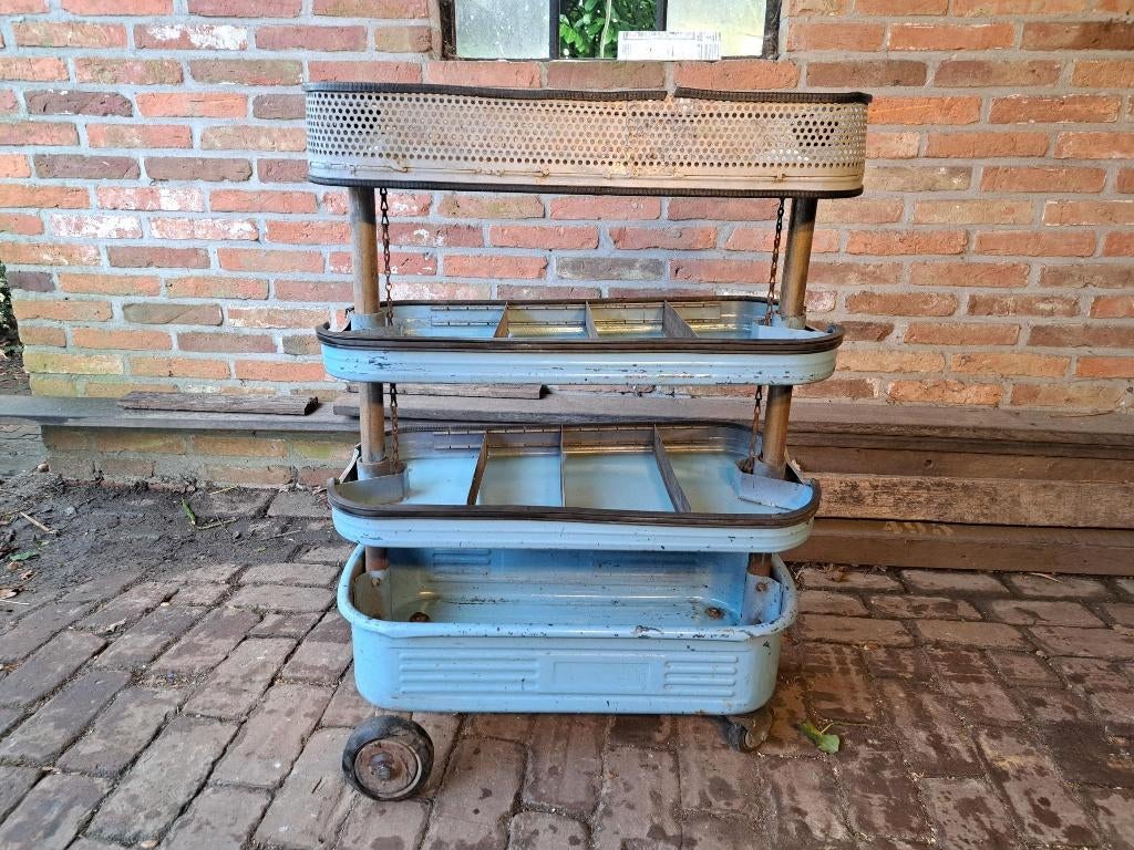 Goede gereedschapswagen/ gereedschapskar/ gereedschapskist!, Ophalen, Gebruikt