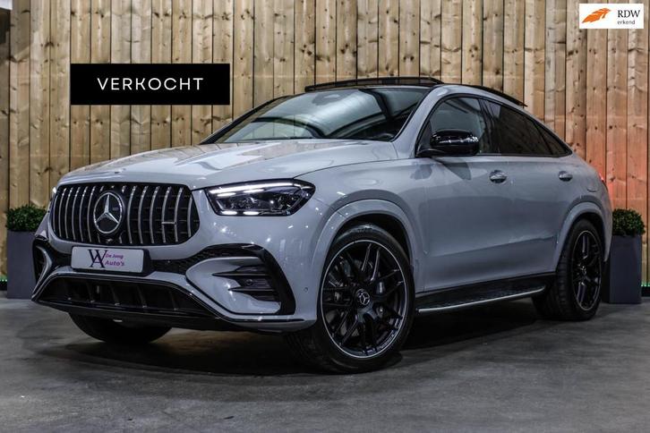 Mercedes-Benz GLE-klasse Coupé AMG 53 Hybrid 4MATIC+ *Pano*, Auto's, Mercedes-Benz, Bedrijf, GLE Coupé, 360° camera, 4x4, ABS