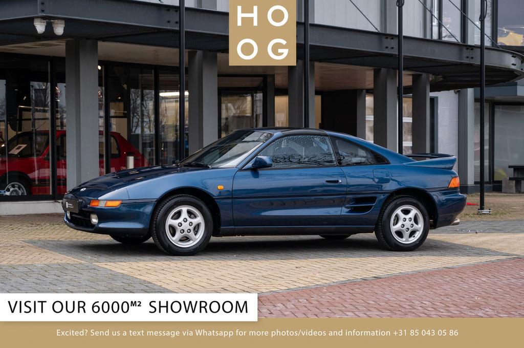 Toyota MR2 2.0 GT-i 16 (bj 1991), 1998 cc, Stof, 156 pk, Blauw