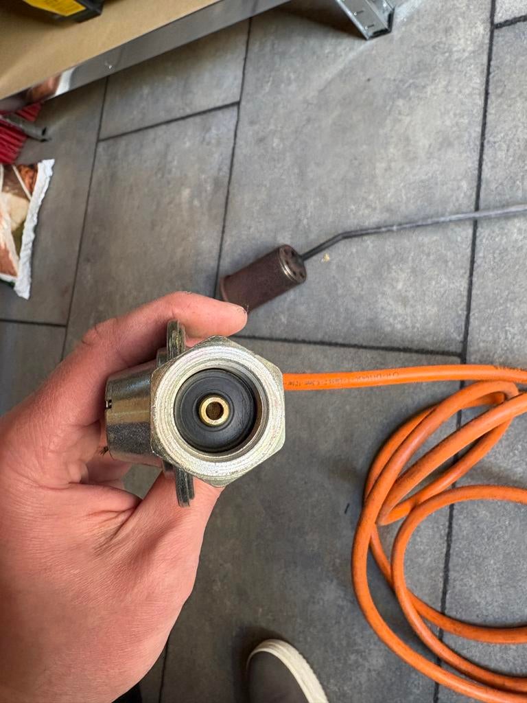 Gasbrander voor propaan/butaan met slang en drukregelaar, Ophalen, Gebruikt, Overige typen