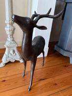 Elegant bronzen hert beeld - Klassieke decoratie, Ophalen