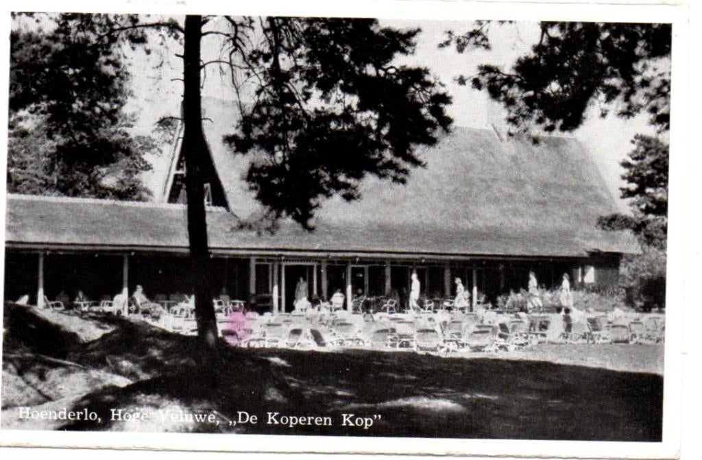 Hoenderloo. Hoge Veluwe. "De Koperen Kop".  (1952), Verzamelen, Verzenden, 1940 tot 1960, Gelopen, Gelderland