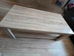 Hallund/Haslund Salontafel Licht Eiken - 120x60x45 cm, Ophalen, Gebruikt, 100 tot 150 cm, Eikenhout