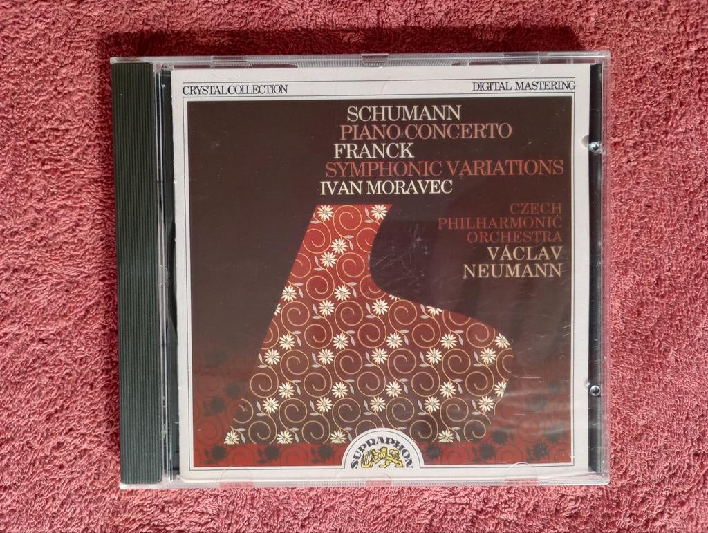 Schumann & Franck - Ivan Moravec piano, Gebruikt, Met libretto, Ophalen of Verzenden, Romantiek