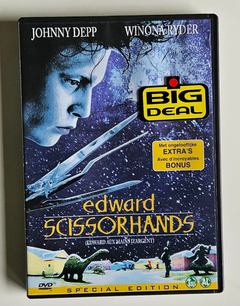 Edward Scissorhands (1990) DVD Special Edition, Ophalen of Verzenden