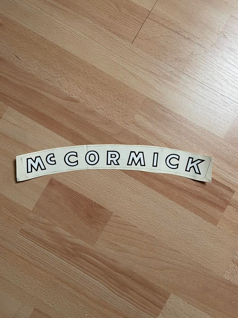 Embleem McCormick (zitting) - nieuw, Ophalen of Verzenden, Nieuw