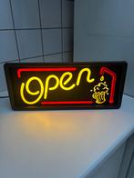Neon Open Bord met Bierglas - Perfect voor Bar/Café, Ophalen of Verzenden, Zo goed als nieuw