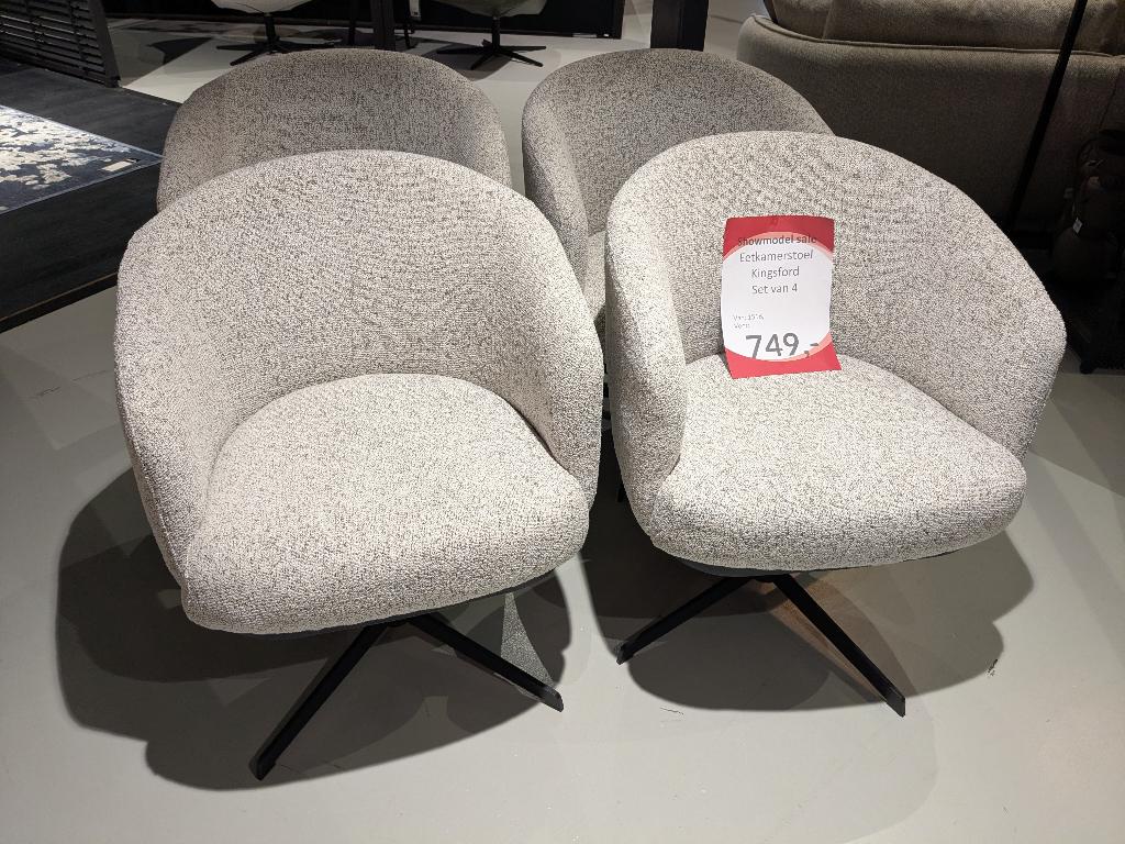 SETS VAN 4 BAENKS STOELEN VOOR SPOTPRIJS, Huis en Inrichting, Stoelen, Ophalen, MODERN, Overige kleuren, Nieuw