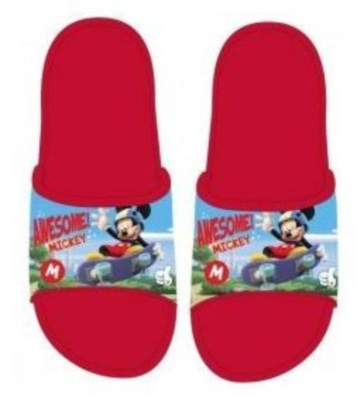 Mickey Mouse Badslippers Blauw of Rood - Maat 27 t/m 32, Kinderen en Baby's, Kinderkleding | Overige, Ophalen of Verzenden, Nieuw
