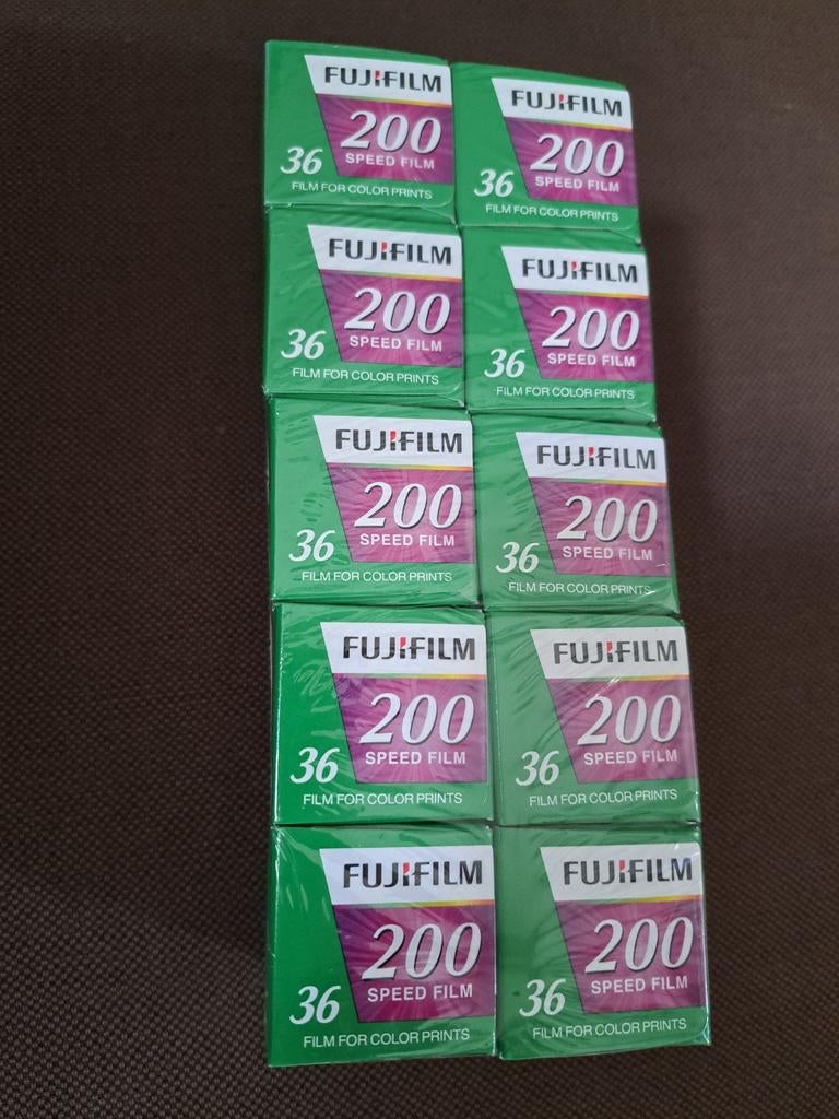 Fuji C200 Kleurenfilm 36 opnames tht 08 & 09-2025, Audio, Tv en Foto, Fotocamera's Analoog, Verzenden, Nieuw, Spiegelreflex, Fuji