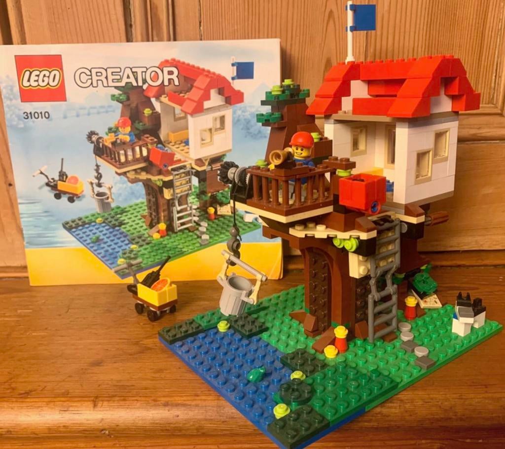 Lego Creator complete set 31010 Boomhut/ Treehouse, Kinderen en Baby's, Speelgoed | Duplo en Lego, Ophalen of Verzenden, Zo goed als nieuw