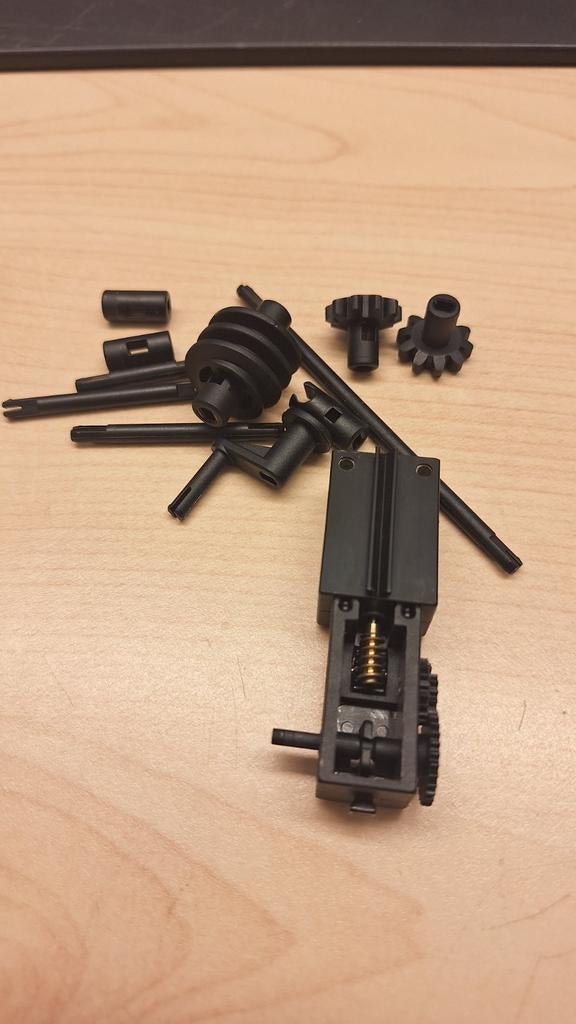 Fischertechnik XS motor met accessoires, Ophalen of Verzenden, Gebruikt