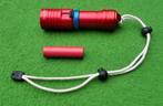 Led duiklamp met polsband en oplaadbare batterij, Ophalen of Verzenden, Gebruikt, Duiklamp