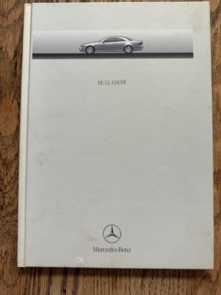 Mercedes CL Coupé boek 1999, Boeken, Auto's | Boeken, Gelezen, Mercedes, Ophalen of Verzenden