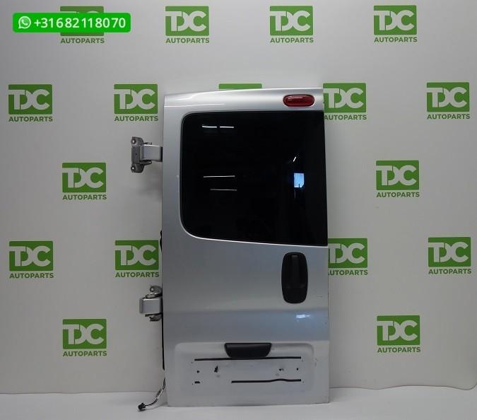 Renault Trafic '01-14) Achterdeur links met ruit zilervgrijs, Auto-onderdelen, Carrosserie en Plaatwerk, Gebruikt, Ophalen of Verzenden