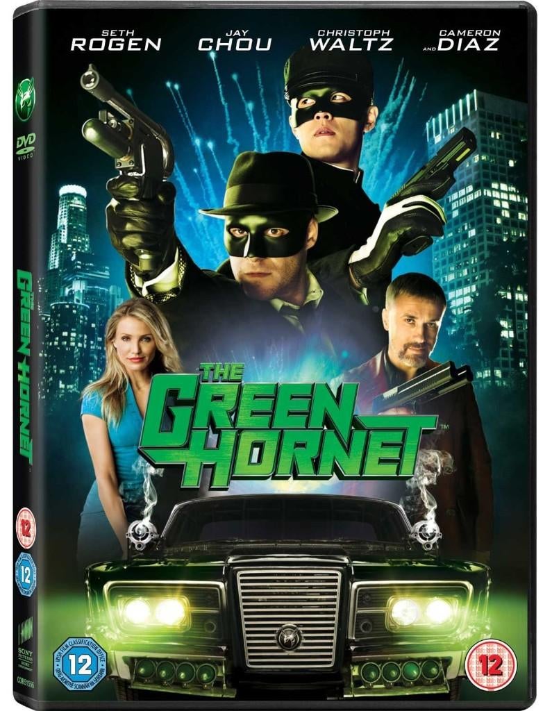 green hornet dvd, Vanaf 12 jaar, Ophalen of Verzenden, Zo goed als nieuw, Actiekomedie