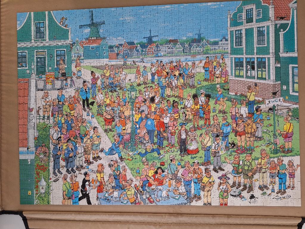 Jan van Haasteren, That's Life en Ravensburger puzzels, Hobby en Vrije tijd, Denksport en Puzzels, Zo goed als nieuw, Legpuzzel