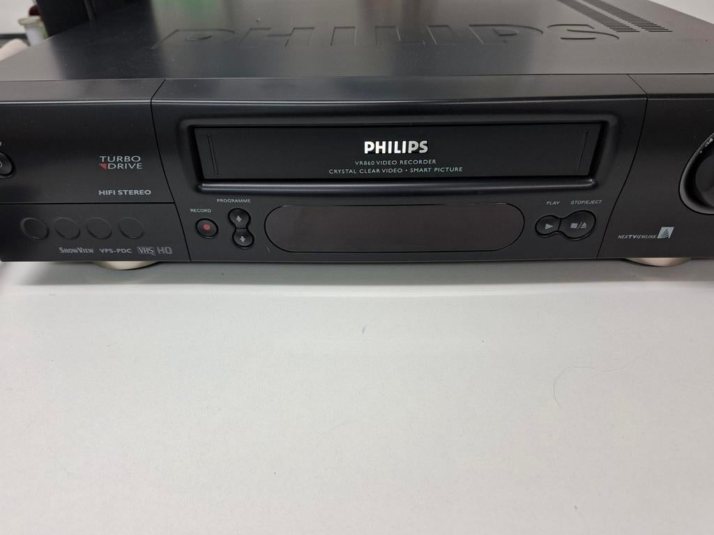 Videorecorder in Zeer Goede Staat - Philips VR860/02, Ophalen, Zo goed als nieuw, VHS-speler of -recorder