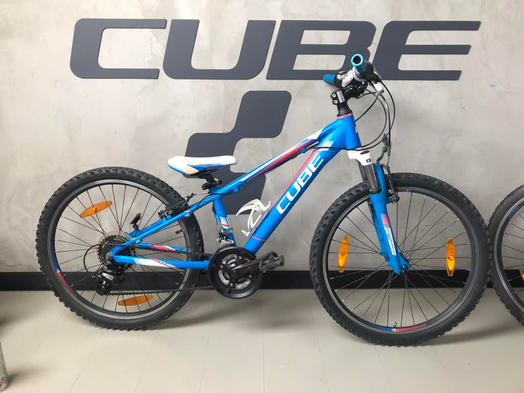 Cube 240 kids race mtb Acid access fiets 24” 24 inch, Ophalen, Gebruikt, 24 inch, Versnellingen