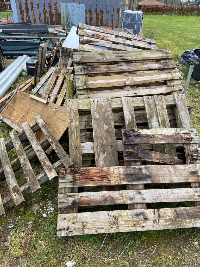 Gratis stookhout, Tuin en Terras, Minder dan 3 m³, Ophalen