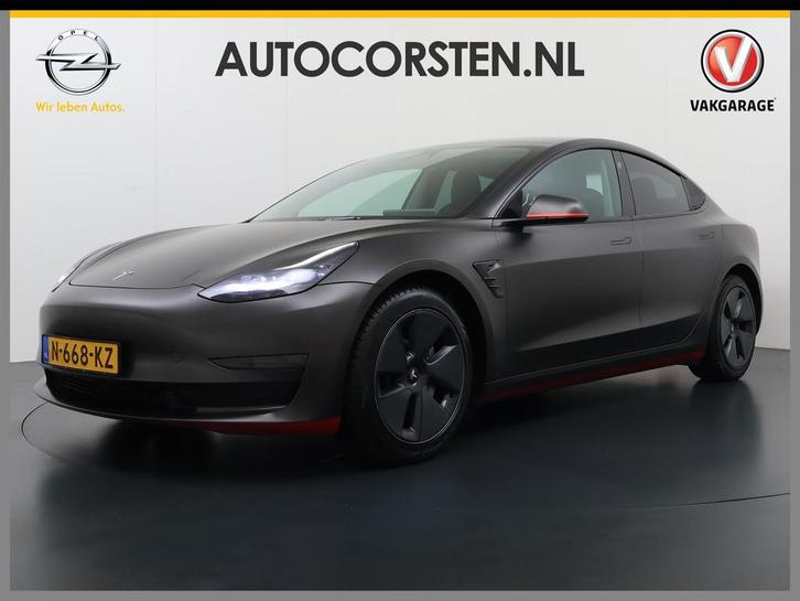 Tesla Model 3 Long Range AWD 75kWh Facelift mat-Antraciete-W, Auto's, Tesla, Bedrijf, Te koop, Model 3, 4x4, ABS, Achteruitrijcamera
