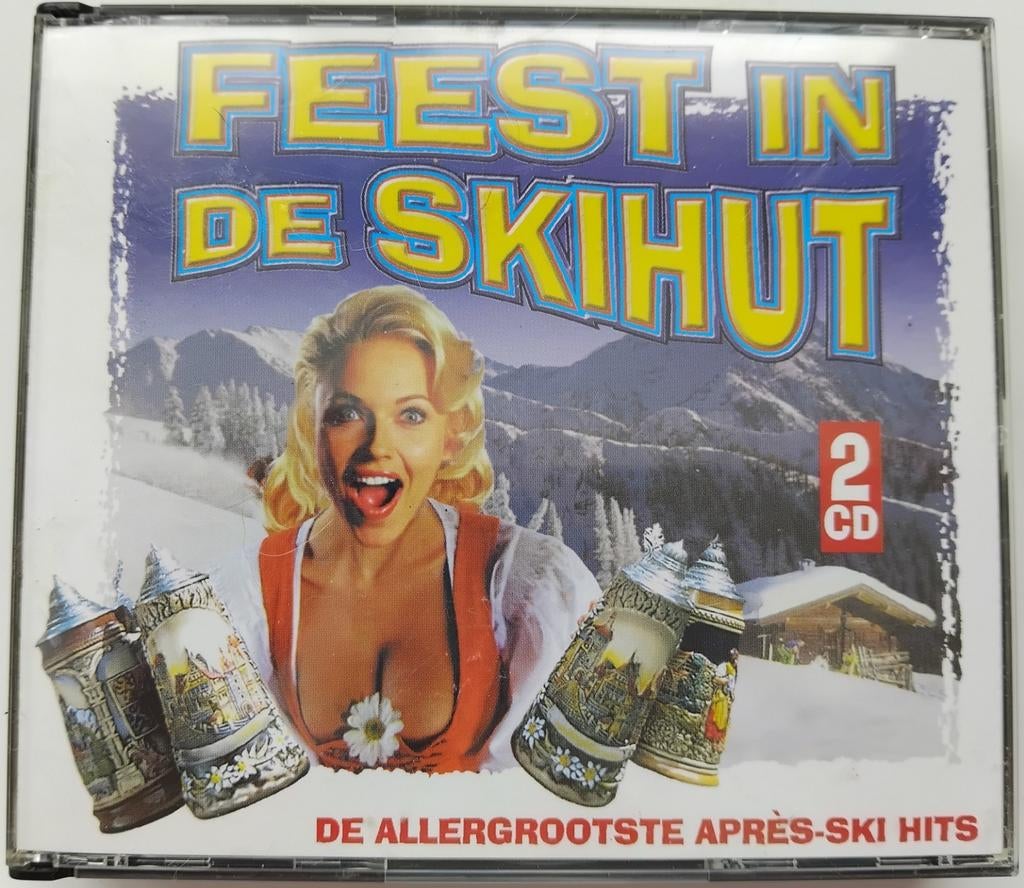 Feest in de Skihut - Dubbel CD Apres-Ski Hits, Ophalen of Verzenden, Zo goed als nieuw
