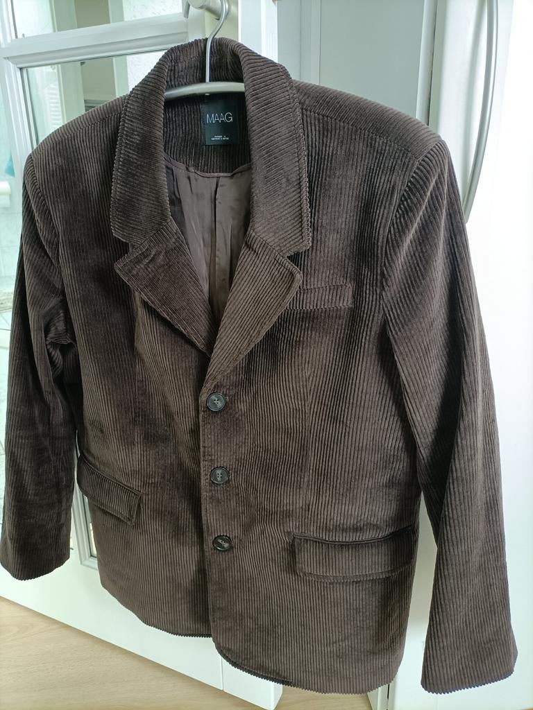 Een bruine jacket van Maag maat S/M/L, Ophalen of Verzenden, Zo goed als nieuw, Maat 38/40 (M), Bruin