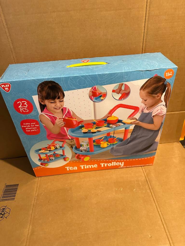 Play Tea Time Trolley, Ophalen of Verzenden, Nieuw, Jongen of Meisje