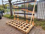 Gratis Glasbok / glasdrager. Pallet? Brandhout hout kachel?, Ophalen of Verzenden