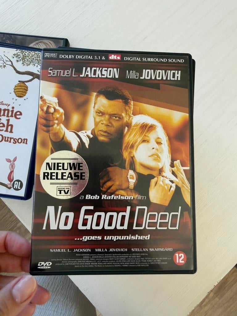 Dvd No Good Deed (Samuel L. Jackson/Mila Jovovich), Vanaf 12 jaar, Ophalen of Verzenden, Zo goed als nieuw, Actie