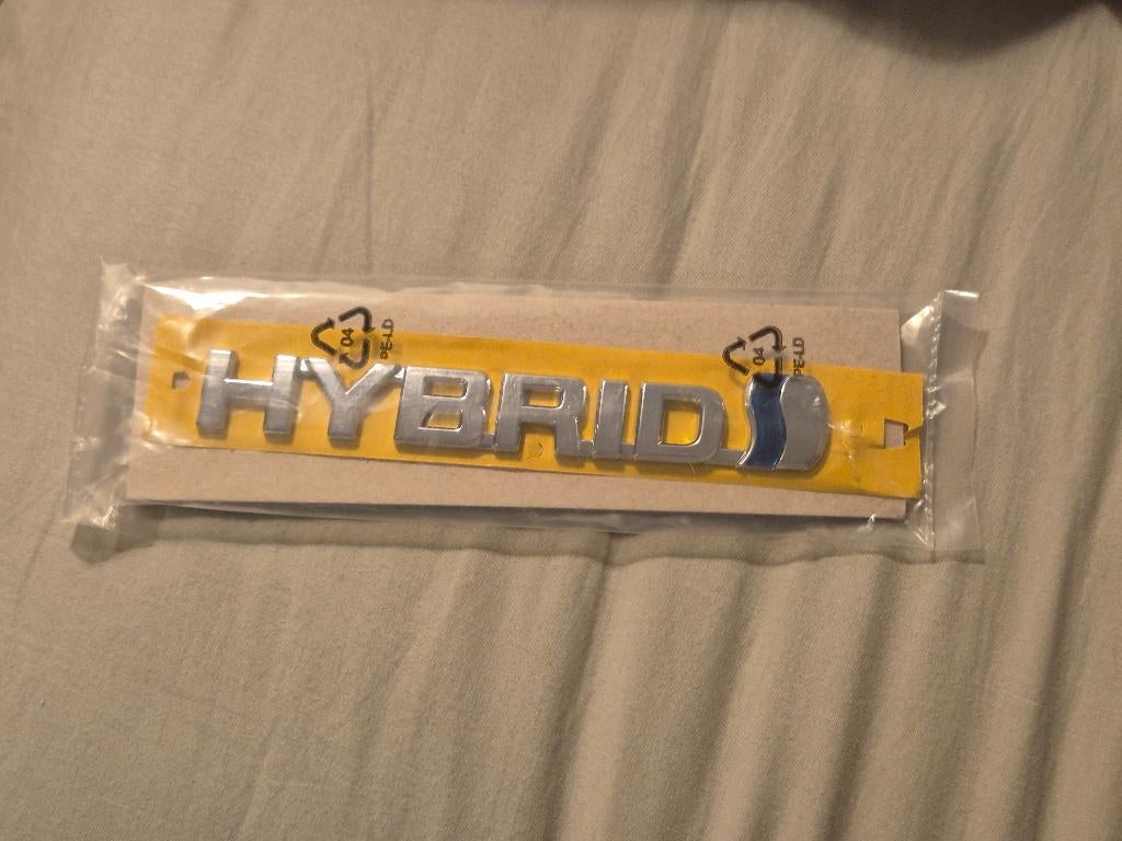 Hybrid emblem original Toyota, Ophalen of Verzenden