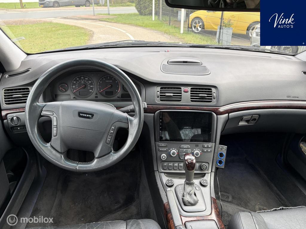 Volvo S80 2.9 T6 Geartronic Dynamic, Auto's, Gebruikt, Leder, Stoelverwarming, 1630 kg