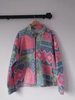 Vintage Kleurrijk Fleece Vest (M-L), Maat 38/40 (M), Ophalen of Verzenden, Roze, Onbekend