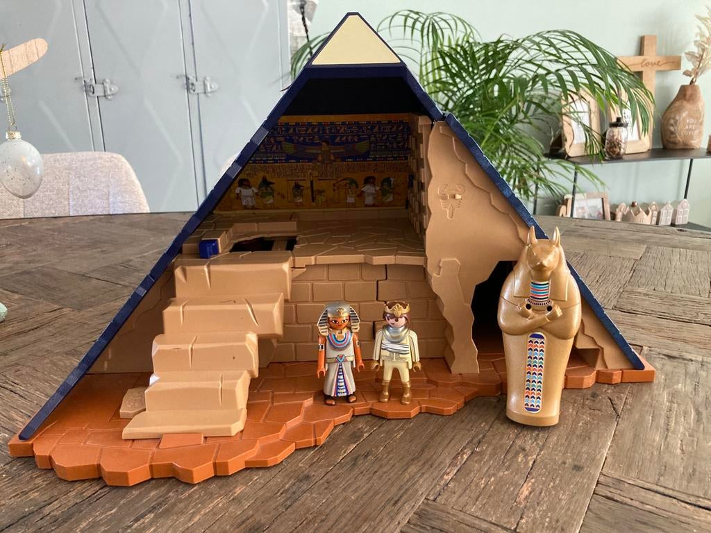 Pyramide playmobil, Kinderen en Baby's, Speelgoed | Playmobil, Ophalen of Verzenden, Gebruikt, Complete set