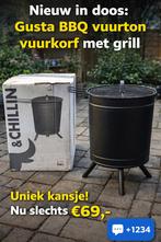Gusta BBQ Vuurton met Grill - NIEUW in doos, Ophalen of Verzenden, Nieuw, Vuurton