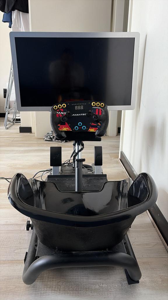 Fanatecset + Sim Racing Rig incl. Philips TV, Spelcomputers en Games, Spelcomputers | Overige, Gebruikt, Ophalen