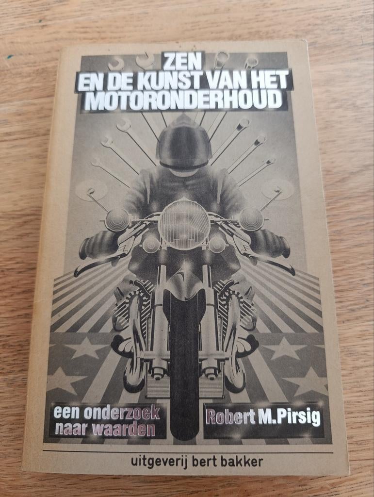 robert m. pirsig,
zen en de kunst van het motoronderhoud, Hobby en Vrije tijd, Ophalen of Verzenden, 1:50 of kleiner