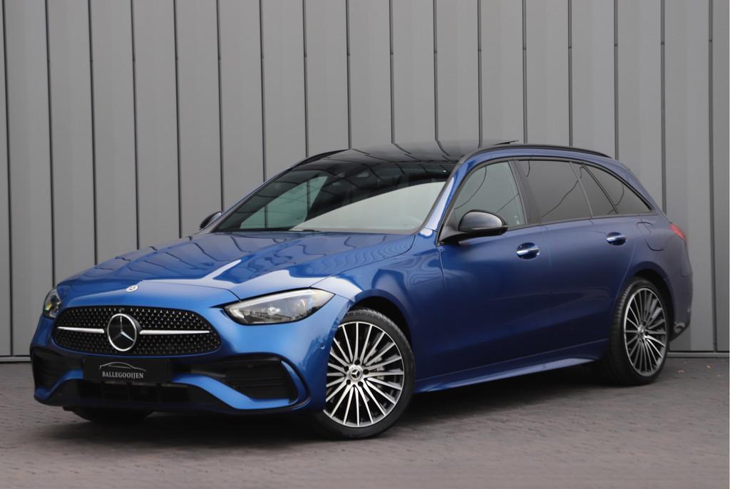 Mercedes-Benz C-Klasse Estate 300e AMG | 313PK | Massage | H, Automaat, Achterwielaandrijving, 4 cilinders, Met garantie (alle)