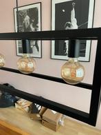 Lamp 5 bollen zwart, Ophalen, Zo goed als nieuw, Metaal, 75 cm of meer