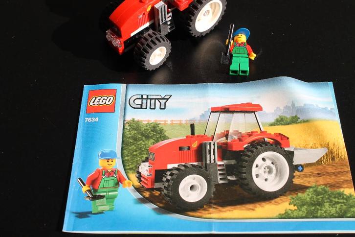 lego city tractor 7634, Kinderen en Baby's, Speelgoed | Duplo en Lego, Zo goed als nieuw, Lego, Complete set, Ophalen of Verzenden