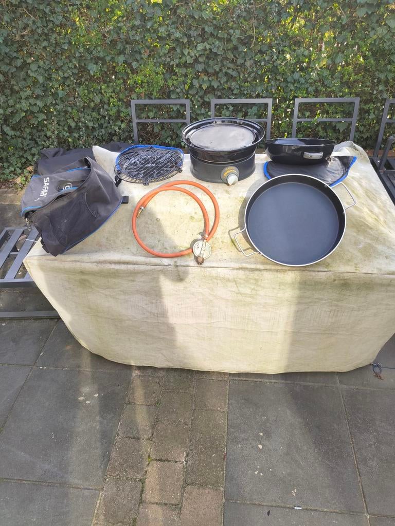 Cadac Safari Chef skottelbraai, Ophalen of Verzenden, Zo goed als nieuw, Cadac