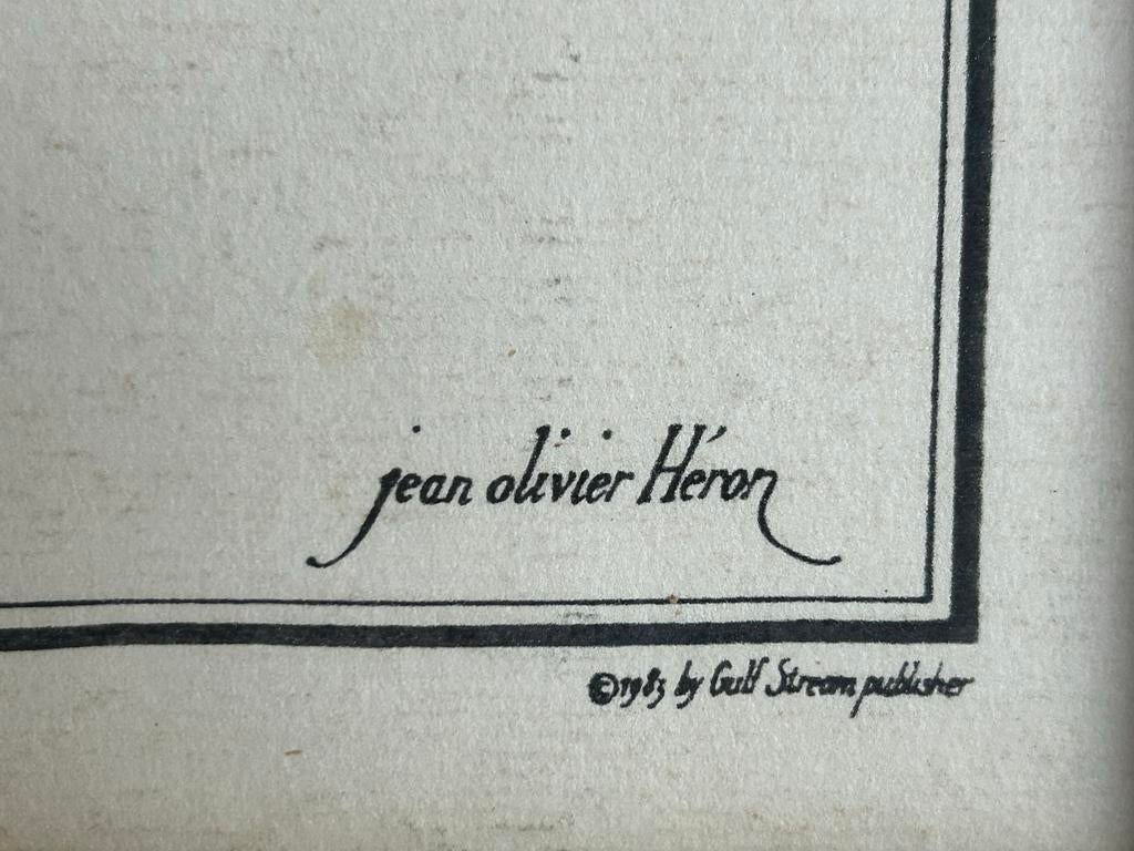 Jean Olivier Héron - Comment naissent les bateaux, Antiek en Kunst, Ophalen