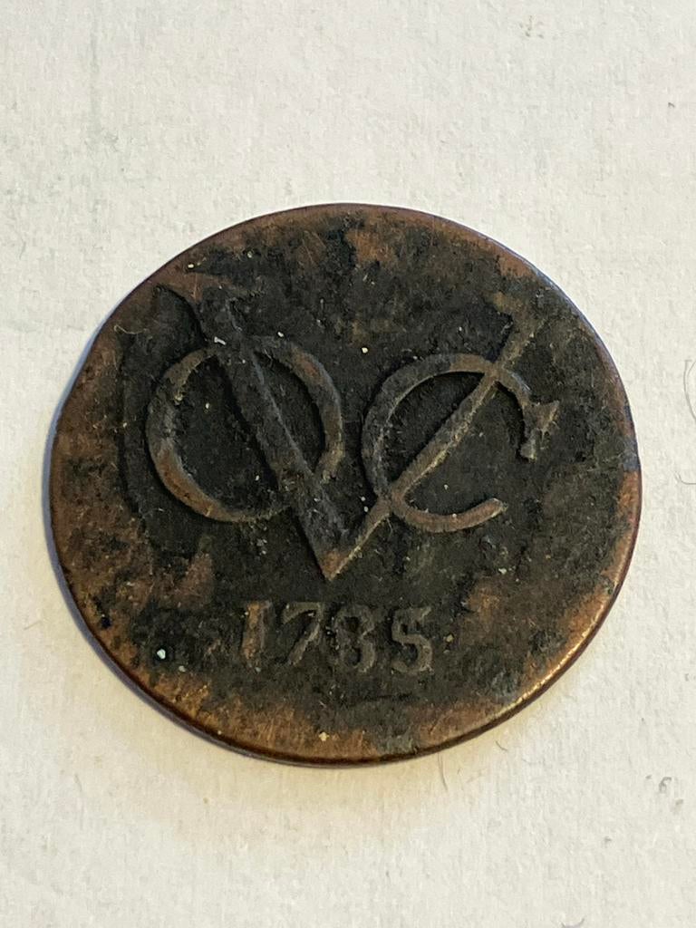 VOC duit West Friesland 1785, Ophalen of Verzenden, Vóór koninkrijk, Overige waardes, Losse munt